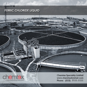 Manufacturers Exporters and Wholesale Suppliers of Ferric Chloride Liquid Kolkata West Bengal